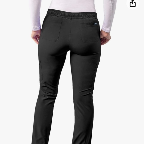 Navy Adar Addition Scrubs for Women - Cargo Drawstring Scrub PantsNWOT - Picture 5 of 12